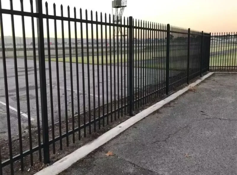 Steel Security Fence